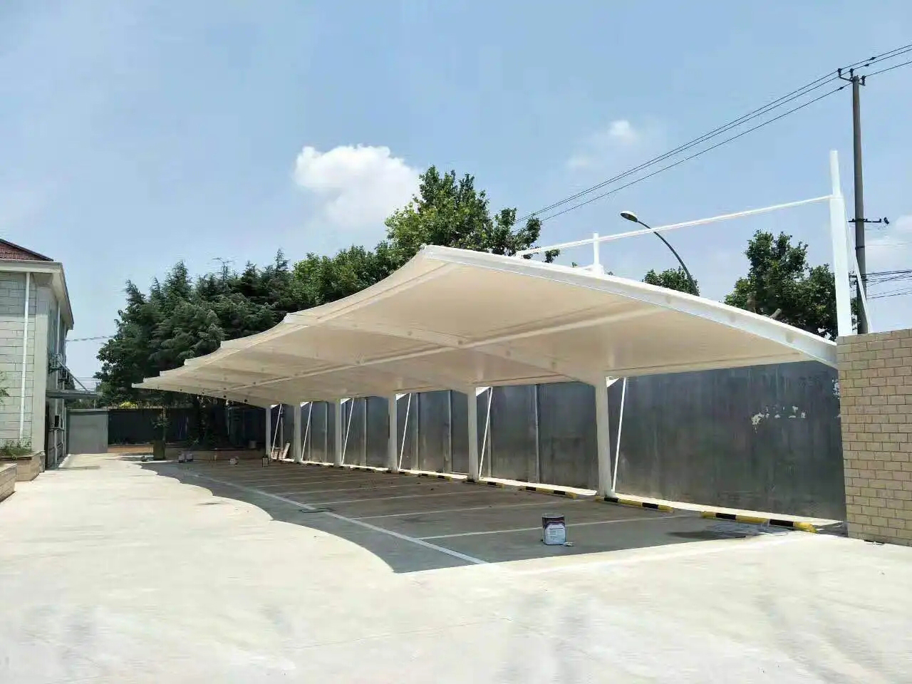 香河县汽车停车棚